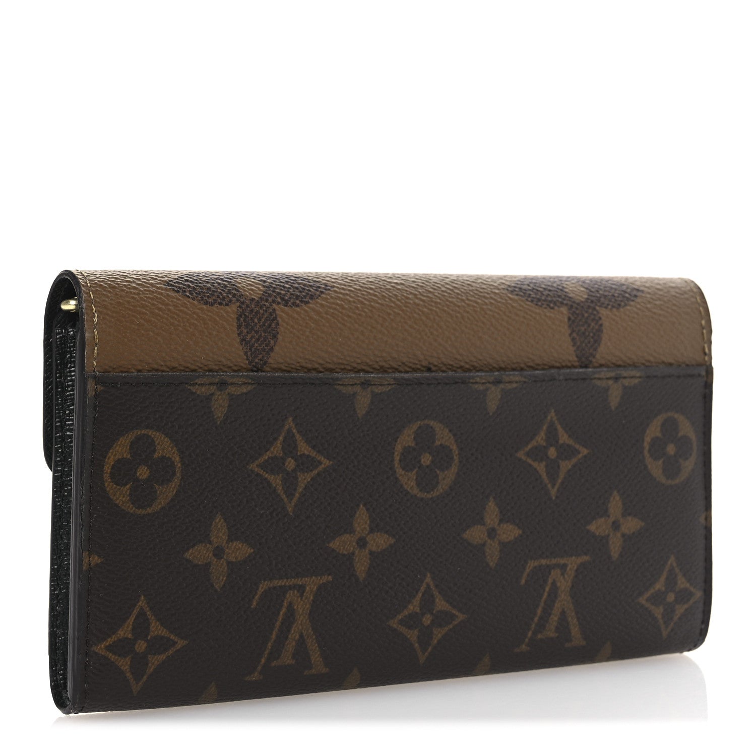 Reverse Monogram Giant Sarah Wallet