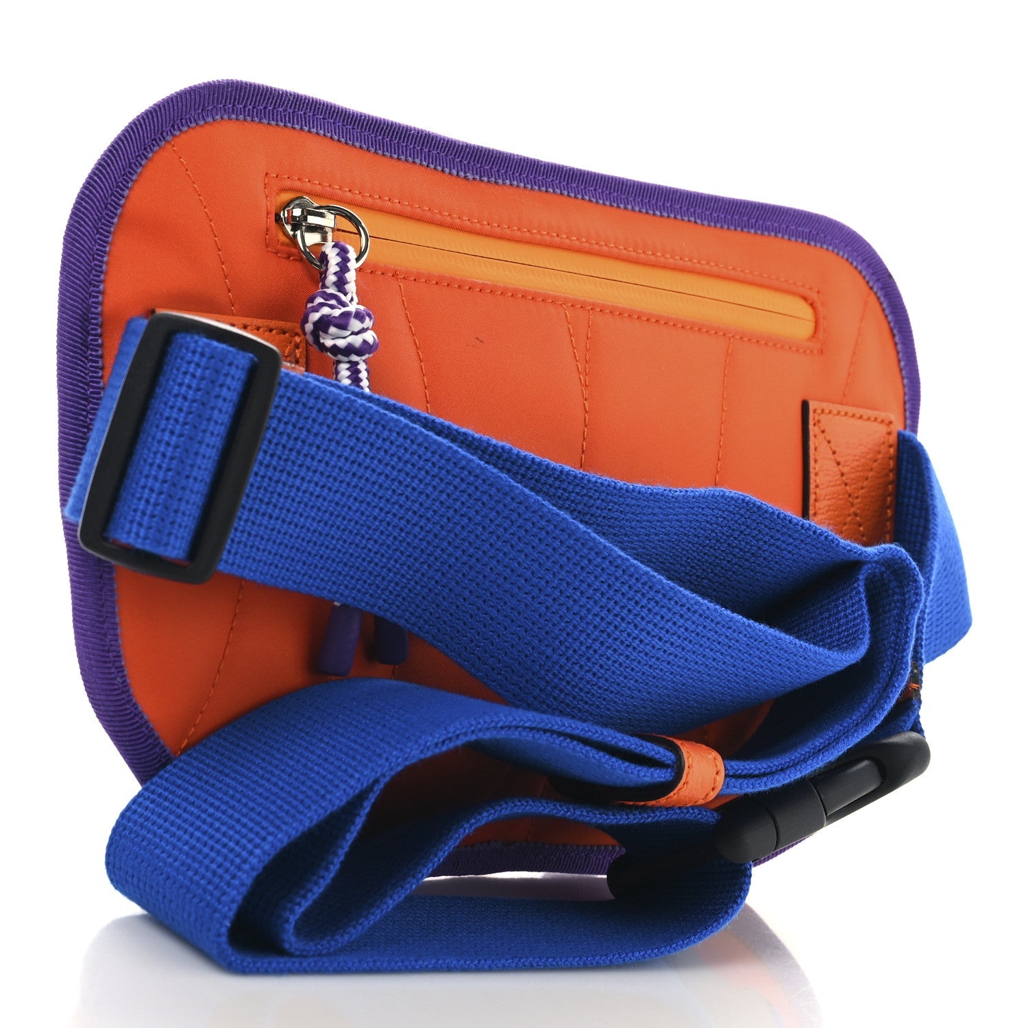 Jersey GG Monogram All Over Sporty Belt Bag Grey White Multicolor