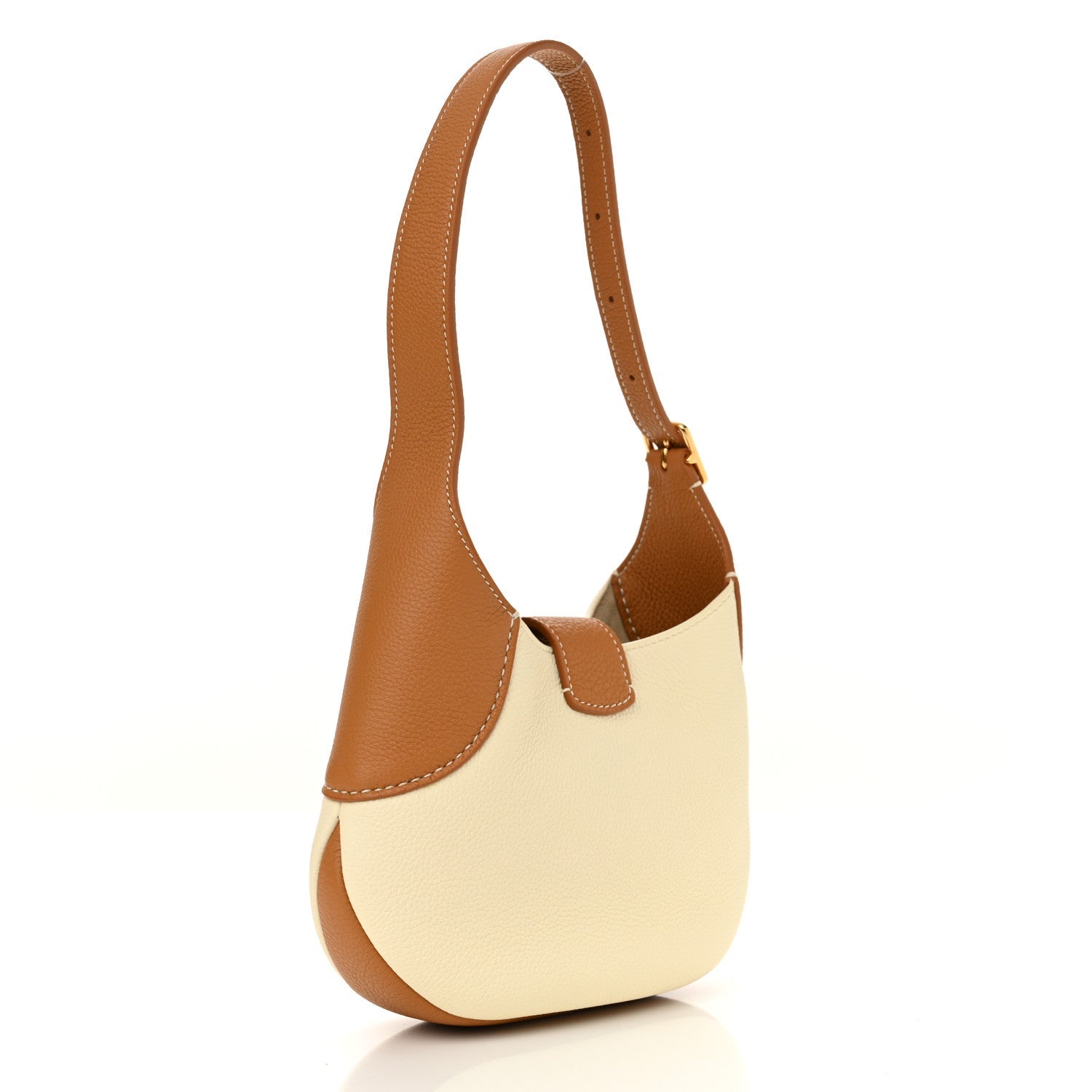 Grained Calfskin Mini Bobbin Wheat