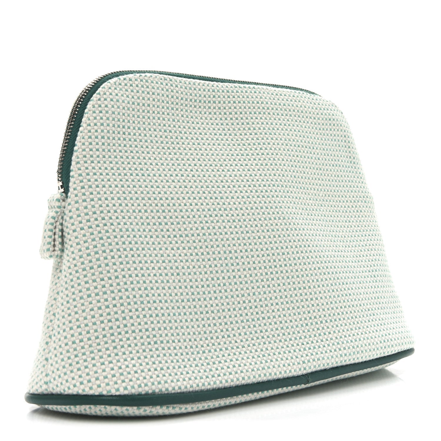 Cotton Canvas Crazy H Mini Bolide Case Nuage Menthe