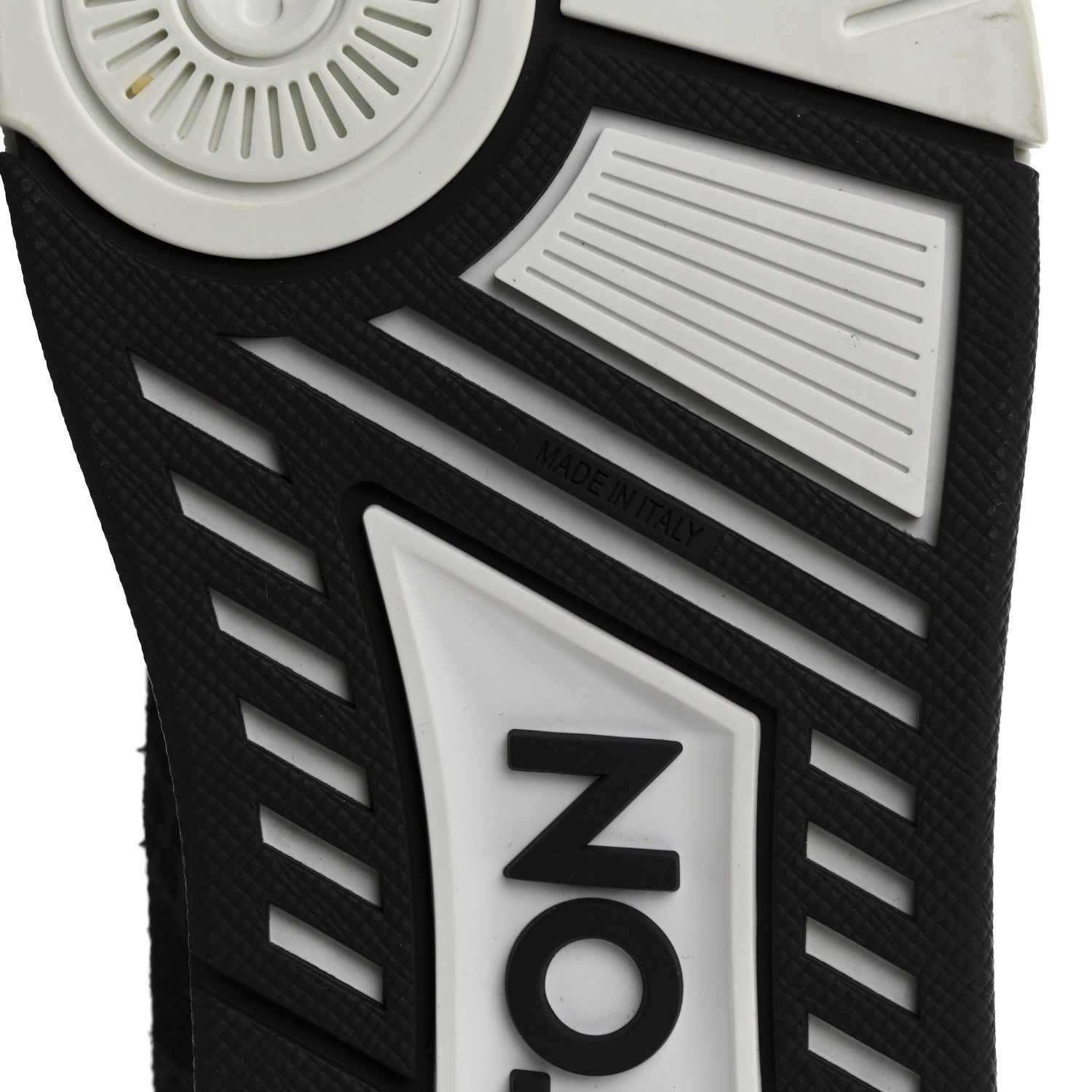 Calfskin Monogram Denim Mens LV Trainer Sneakers 9 Black