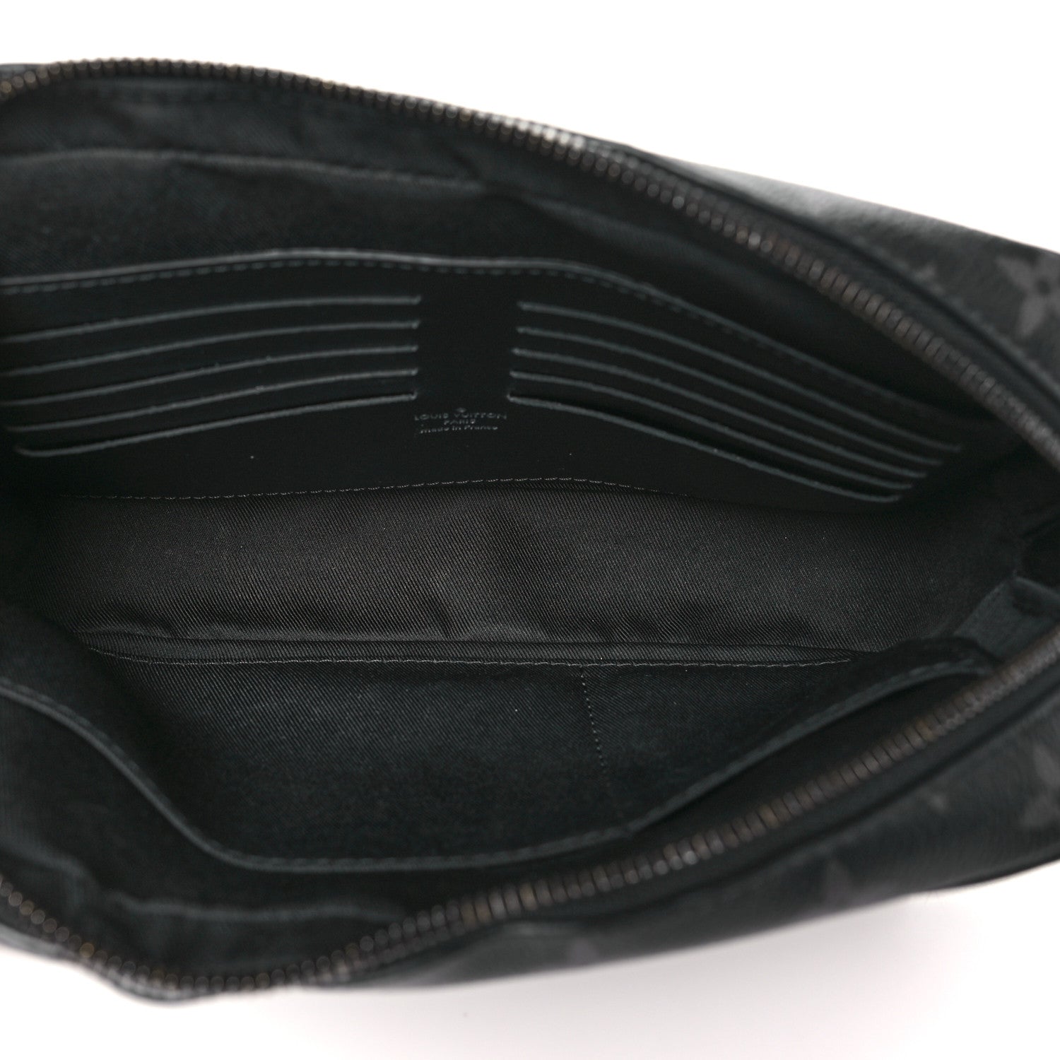 Monogram Eclipse Pouch Black
