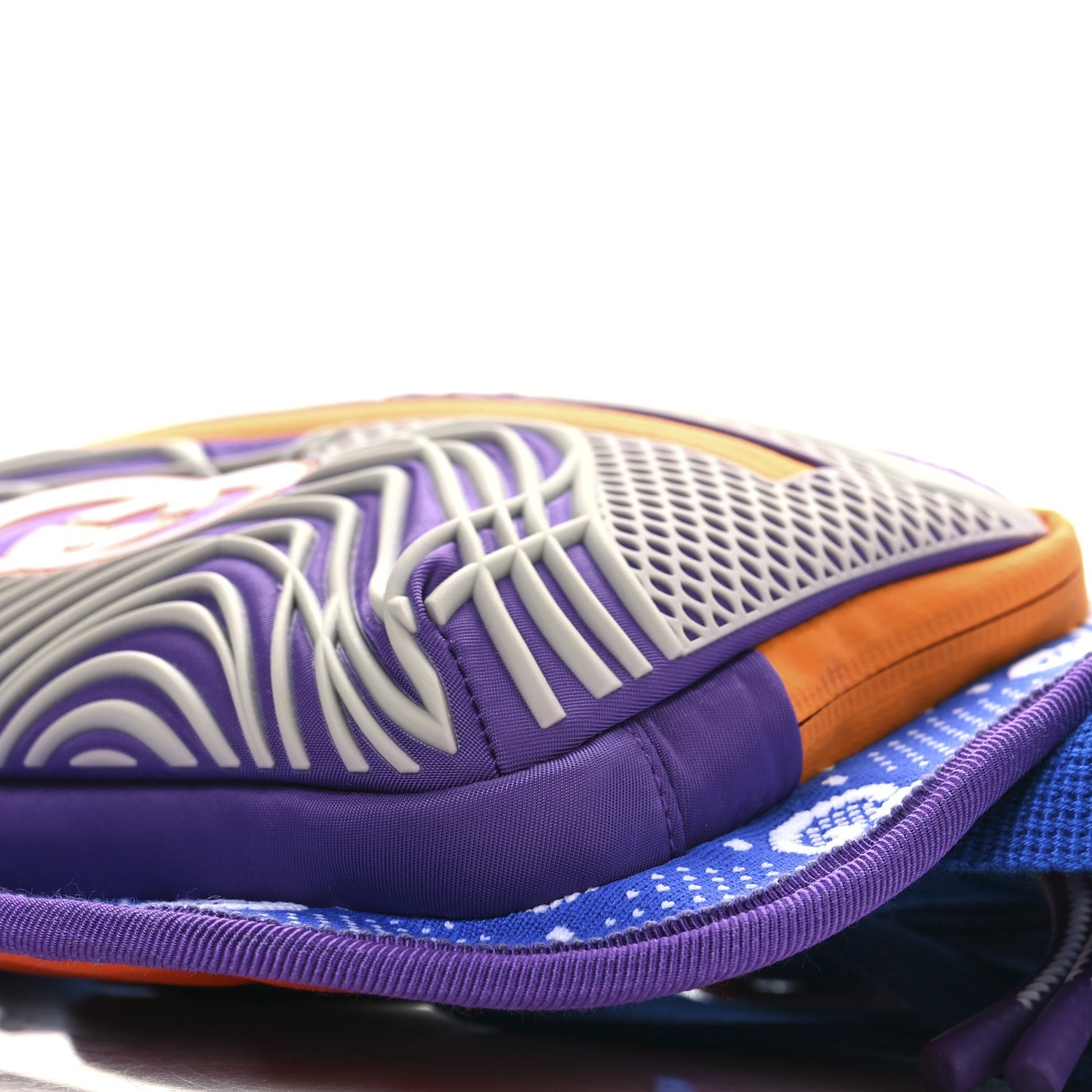 Jersey GG Monogram All Over Sporty Belt Bag Grey White Multicolor