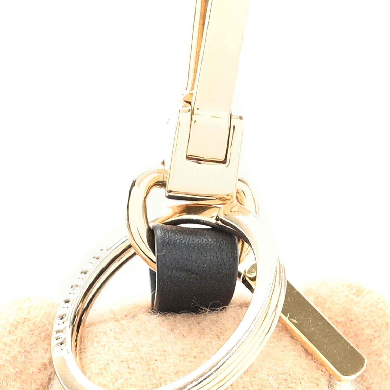 Cashmere House Check Thomas Bear Bag Charm Camel