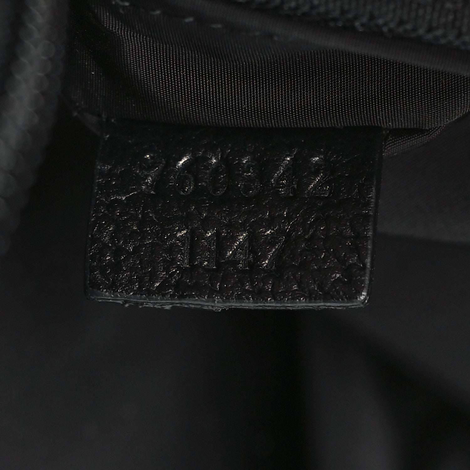 GG Crystal Monogram Mini Shoulder Bag Black