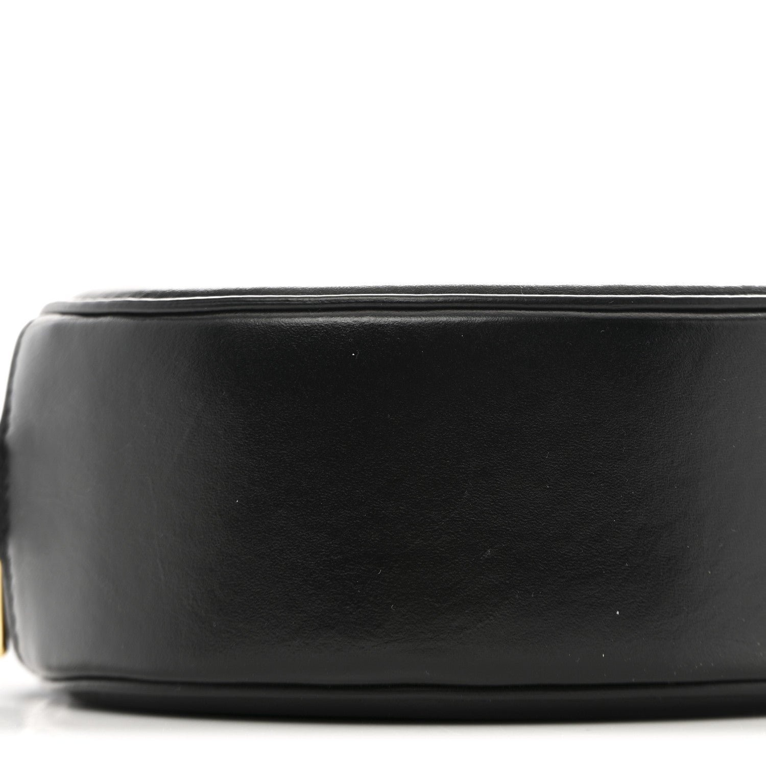 Smooth Calfskin Cuir Triomphe Oval Bag Black