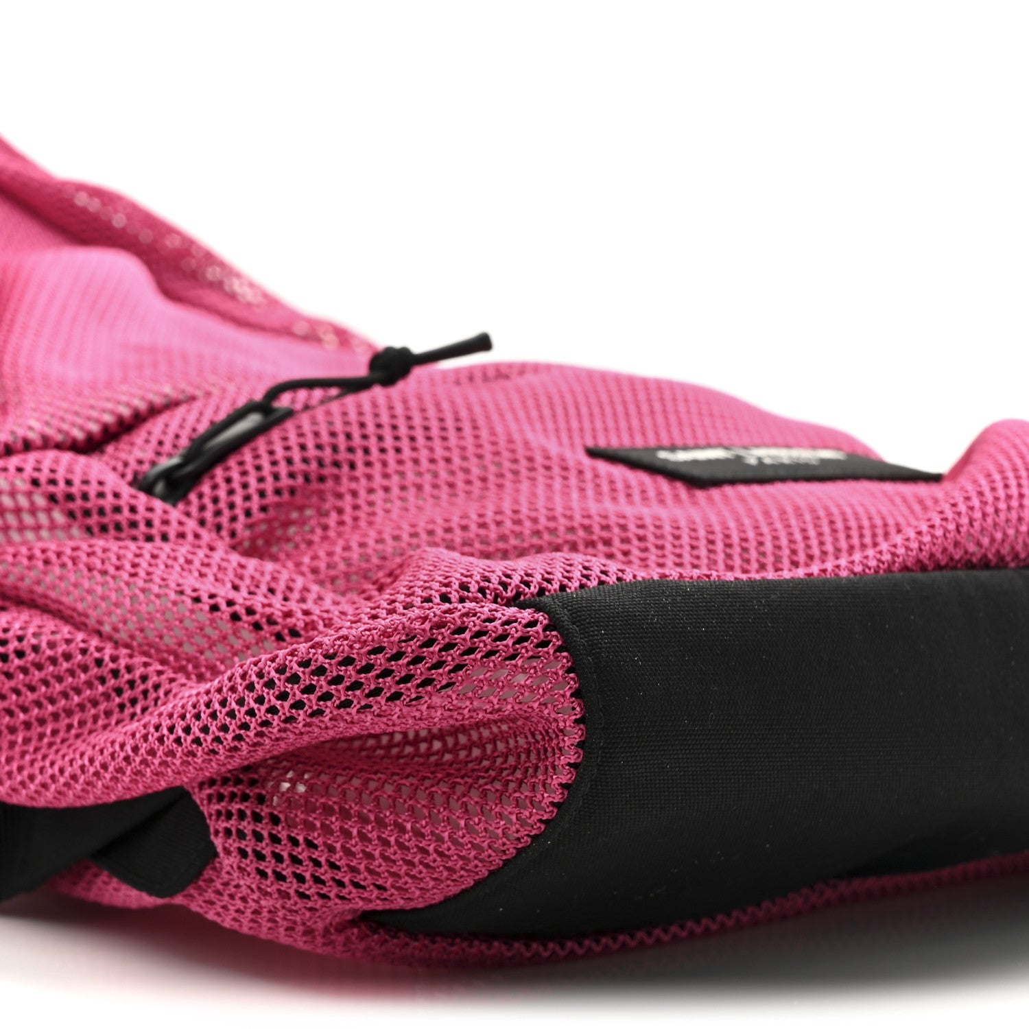 Nylon Mesh Backpack Fuchsia
