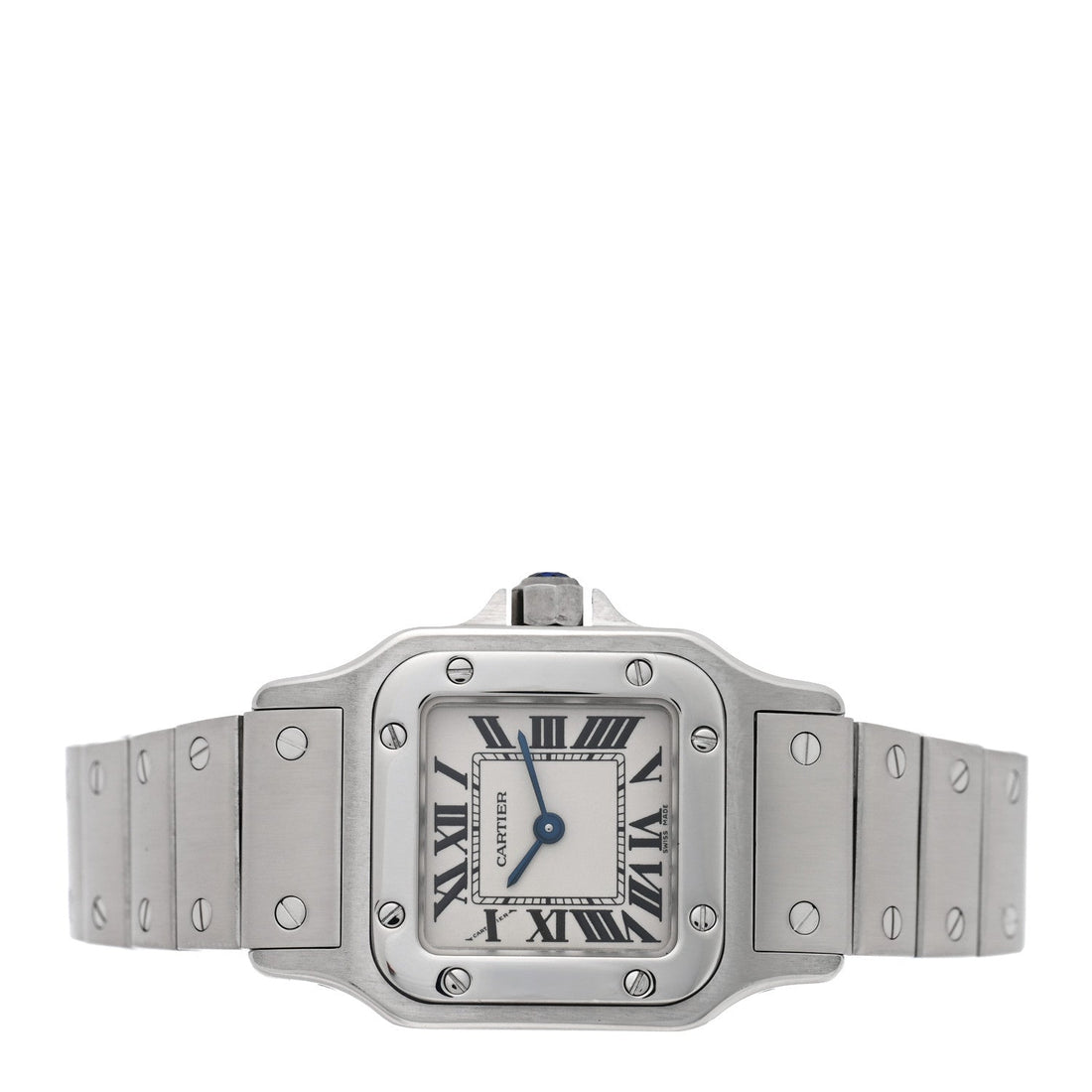 Stainless Steel 24mm Santos de Cartier Galbee Quartz Watch