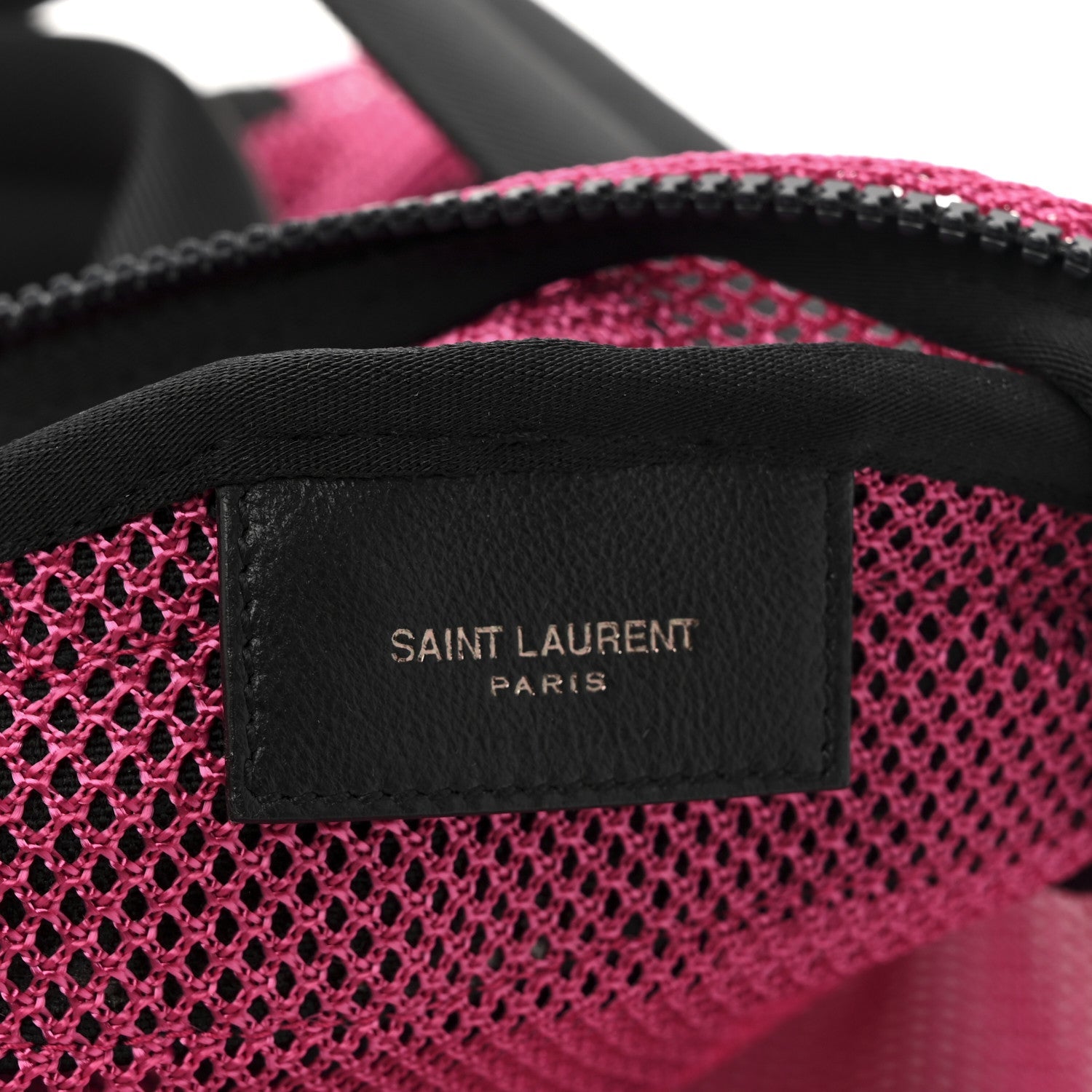 Nylon Mesh Backpack Fuchsia