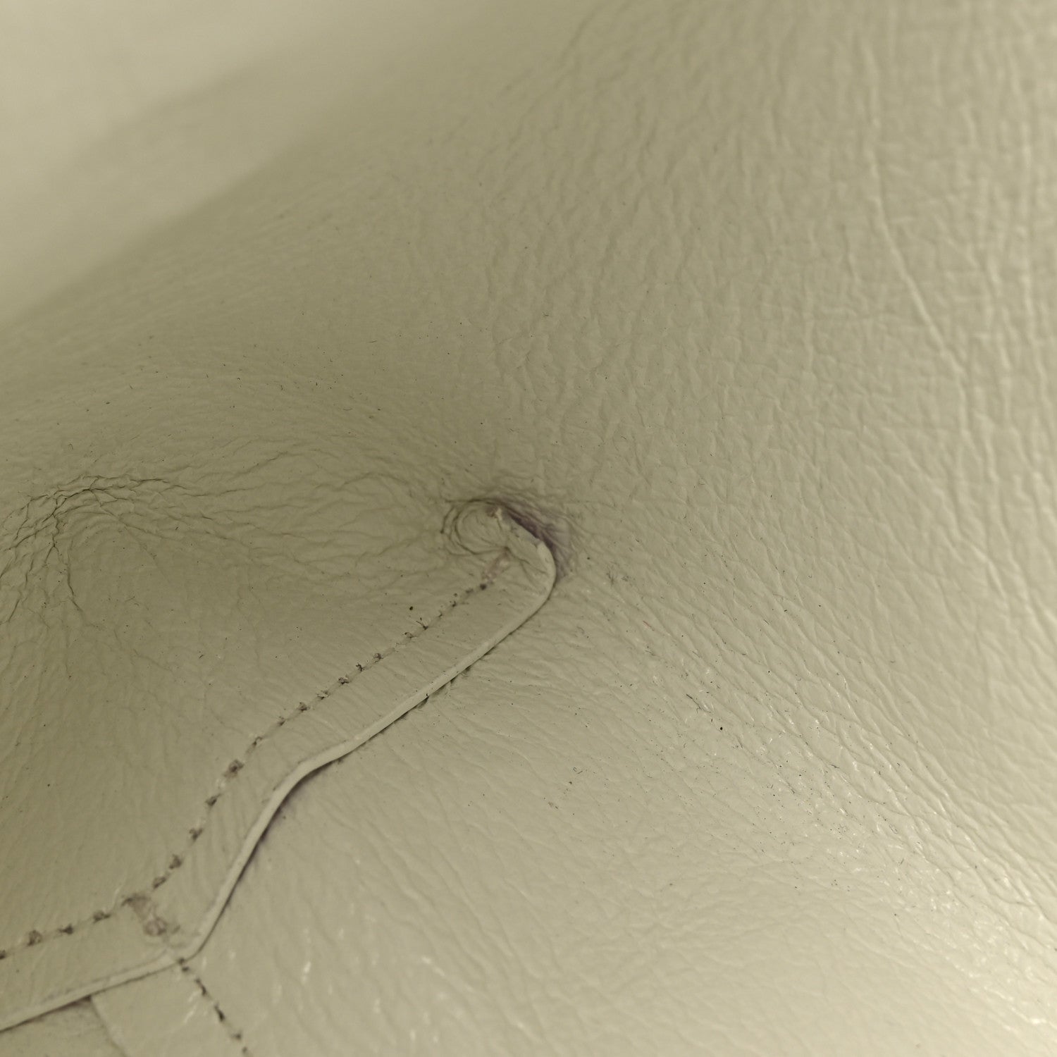 Crinkled Calfskin Future Floral Mini The Sack Bag White Multicolor