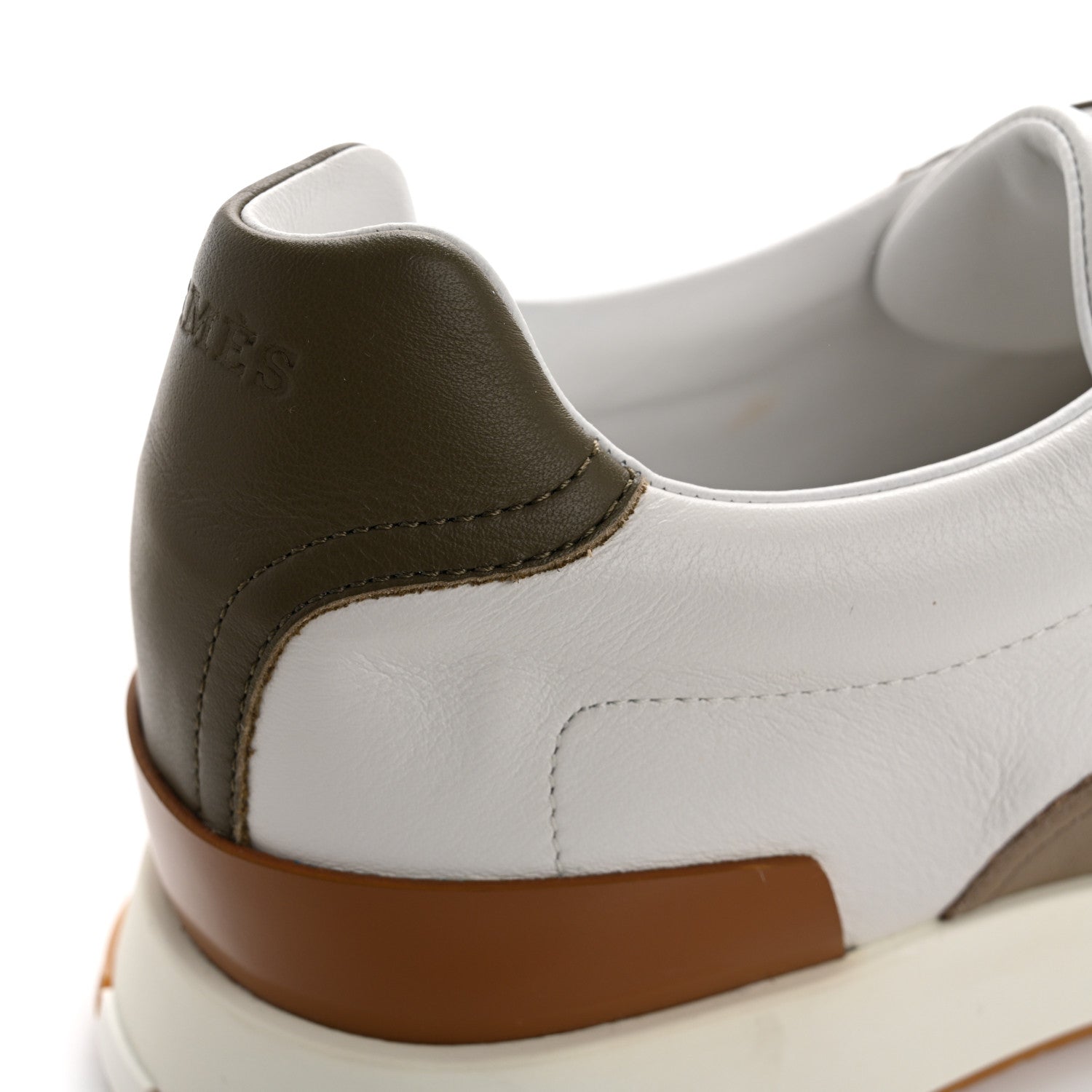 Calfskin Suede Mens Trail Sneakers 42 Beige Glaise Multicolor