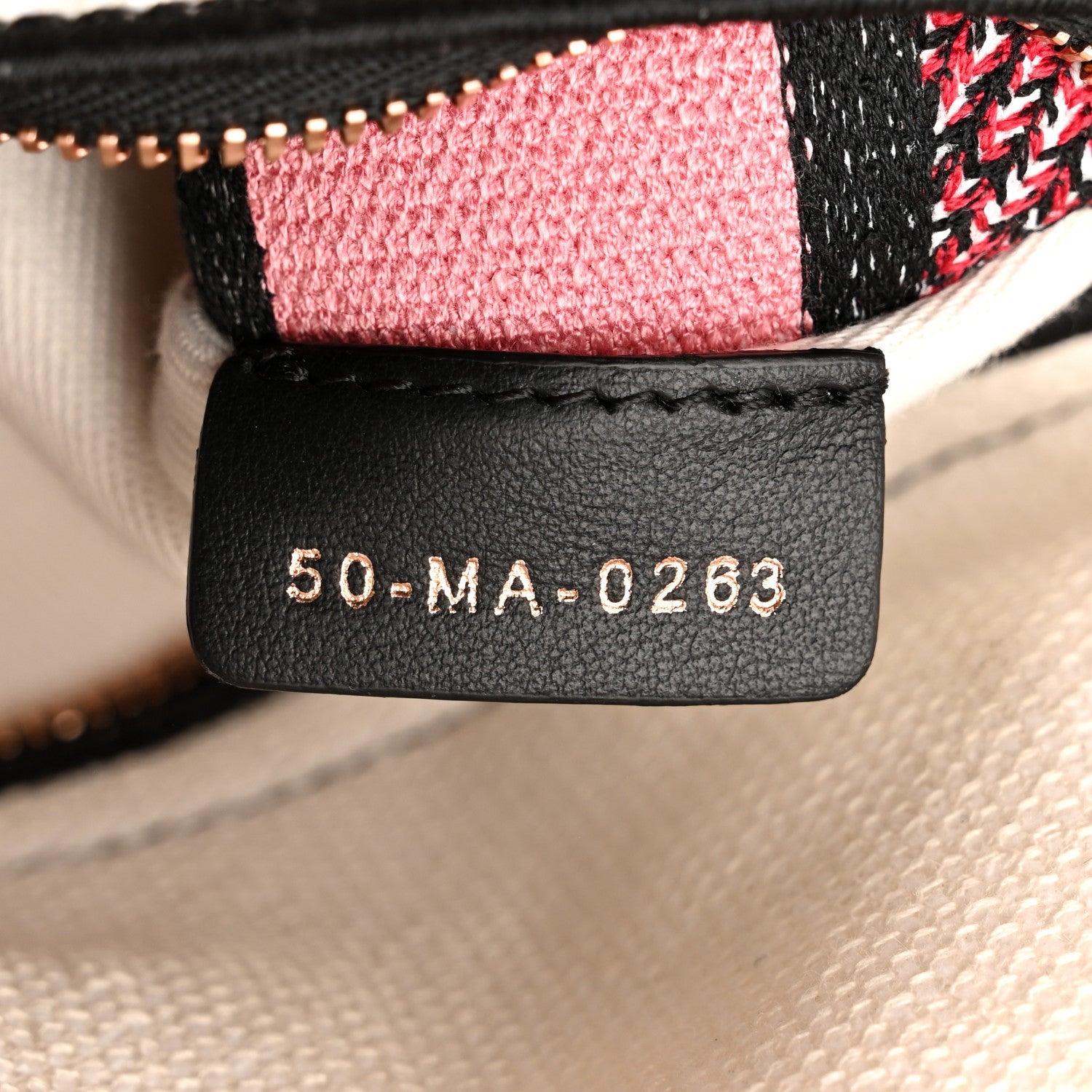 Canvas Florilegio Embroidered Medium Lady D-Lite White Multicolor