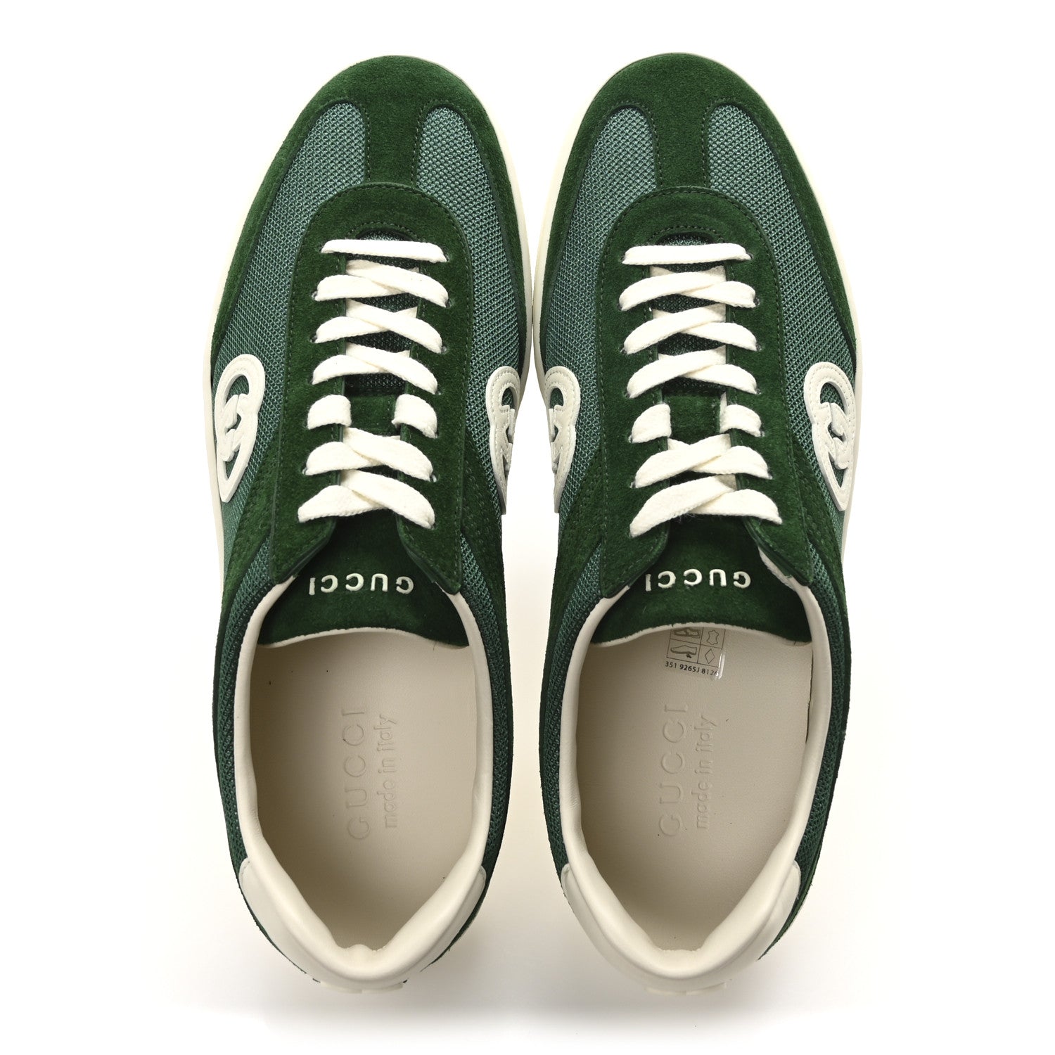 Suede Nylon Mens G75 Sneaker 8 New Shamarock Emerald Off White