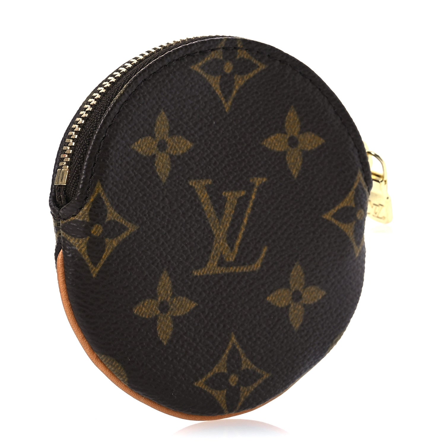 Monogram Round Coin Purse