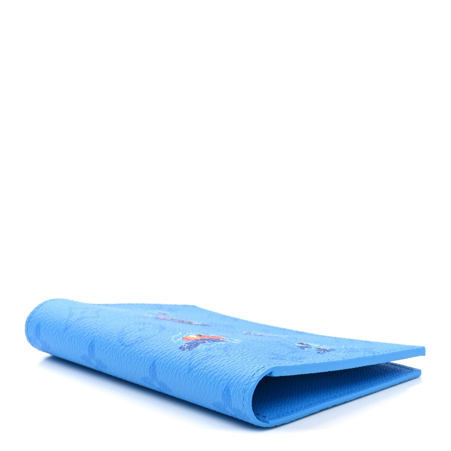 Monogram Sports Passport Cover Pool Blue