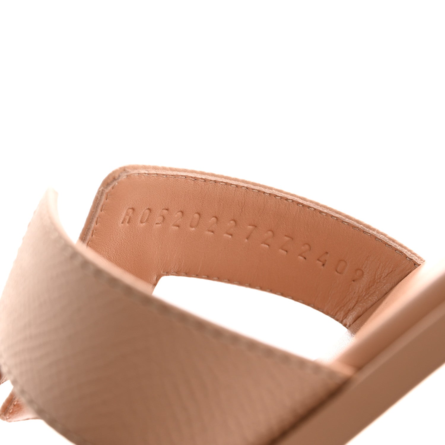 Epsom Oran Sandals 37.5 Beige Perlino