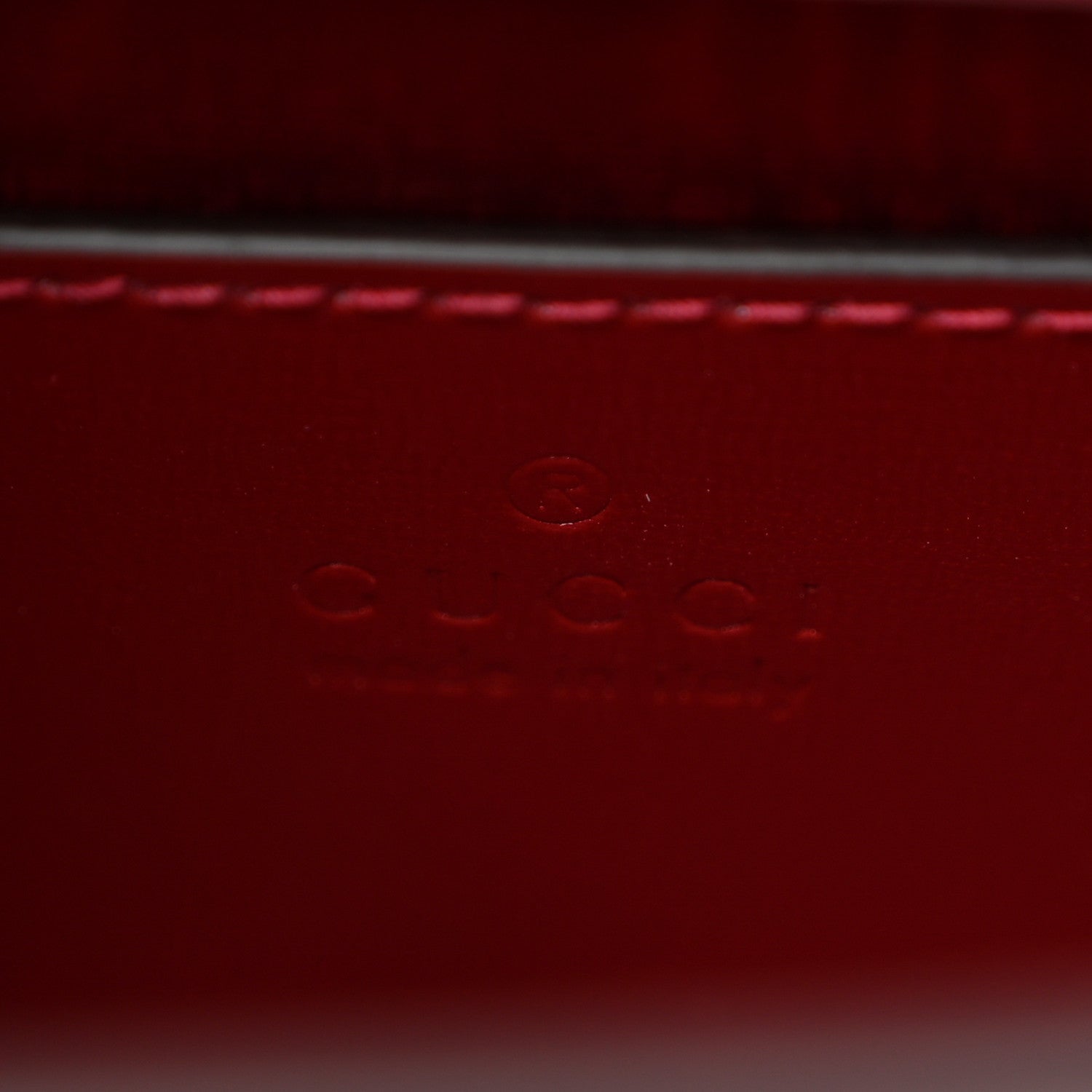 New Canvas Charisma Calfskin Crystal GG Monogram Mini Diana Tote Bag New Cherry Red