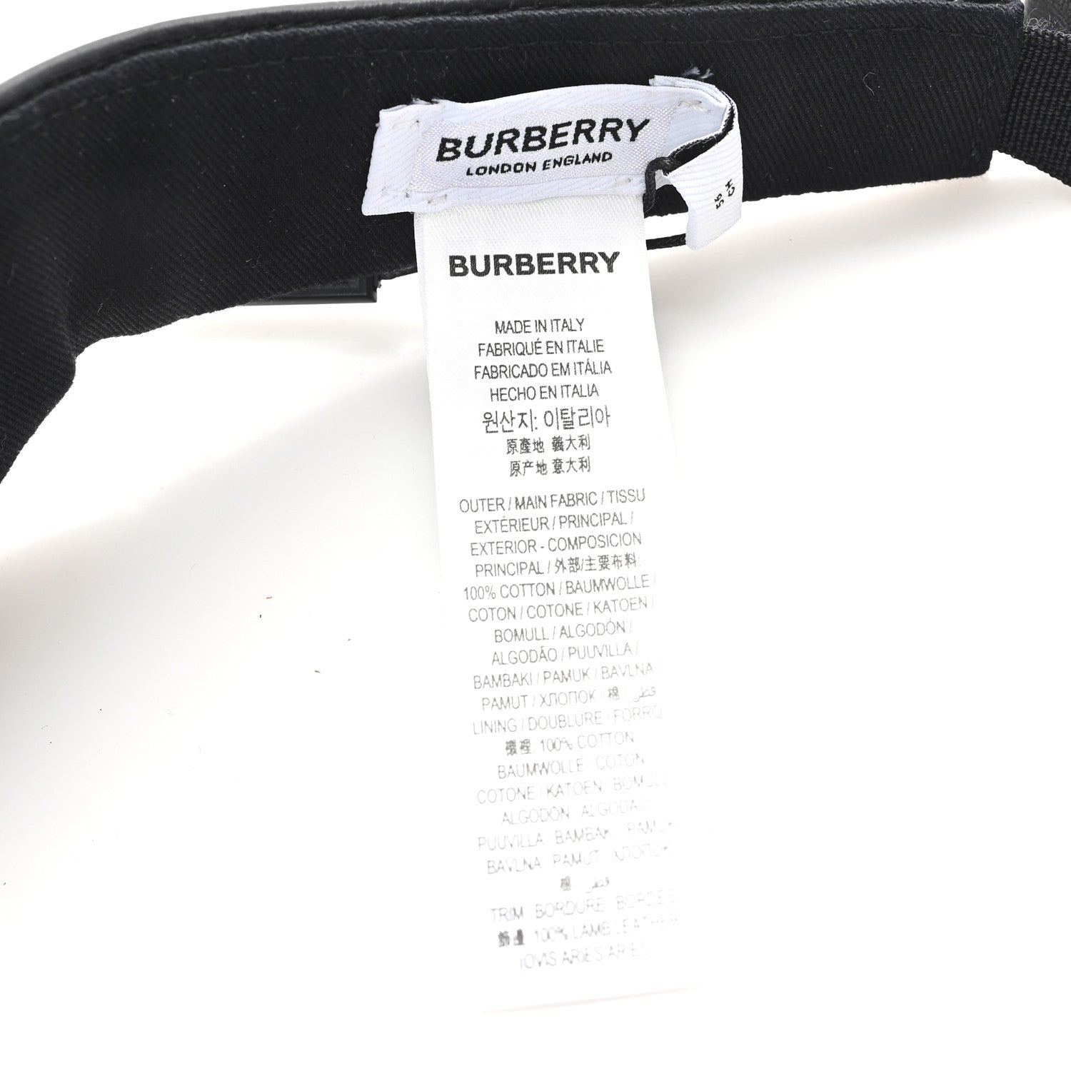 Canvas Giant Check Visor S Birch Brown