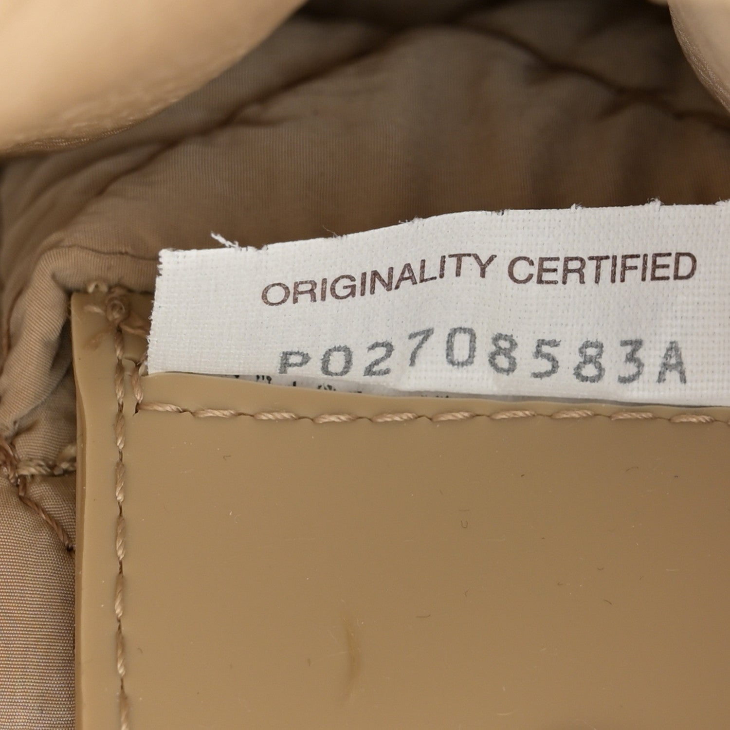 Nylon Intrecciato Padded Tech Maxi Cassette Bag Sesame