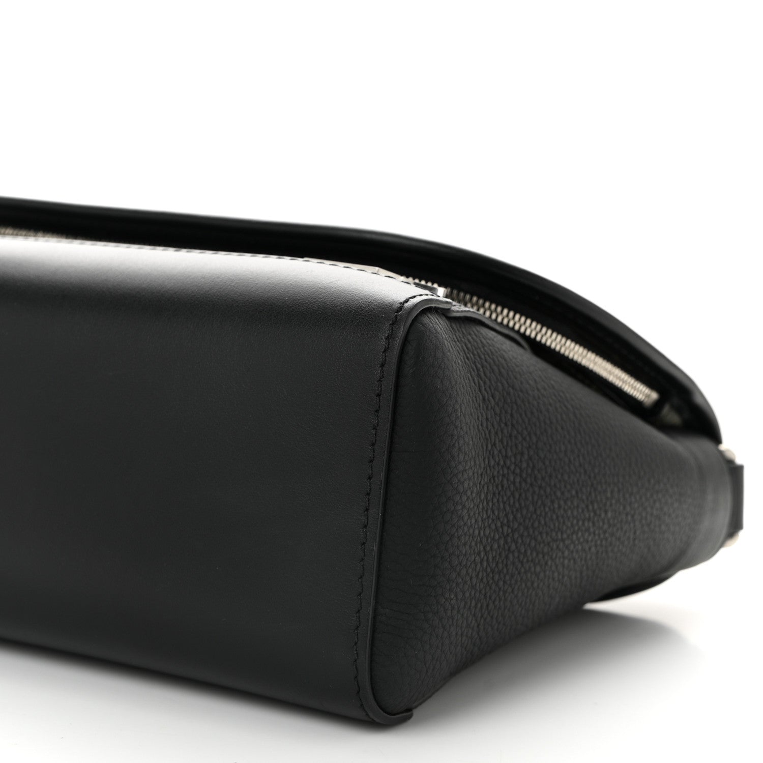 Grained Calfskin Monogram Pulse Messenger Khaki Black