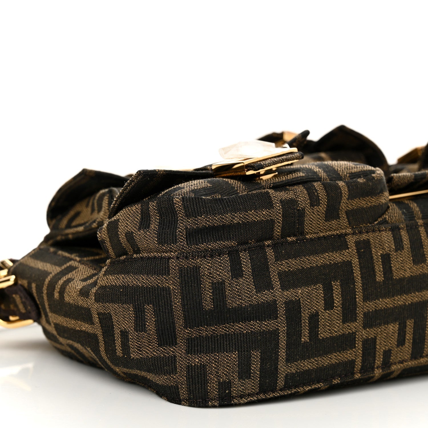 Fabric Jacquard FF 1974 Multipocket Baguette Tobacco Moro