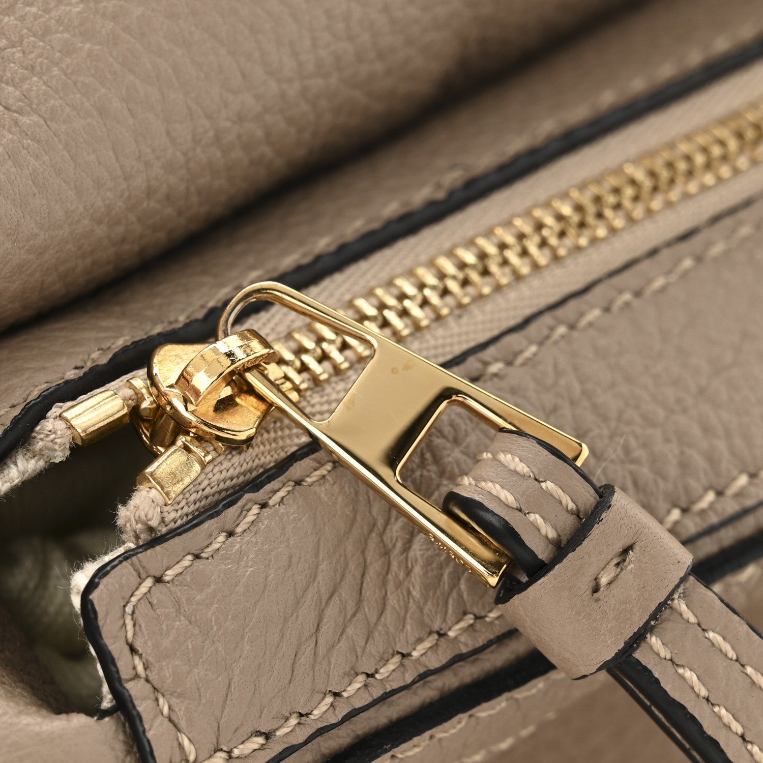 Calfskin Mini Puzzle Bag Sand