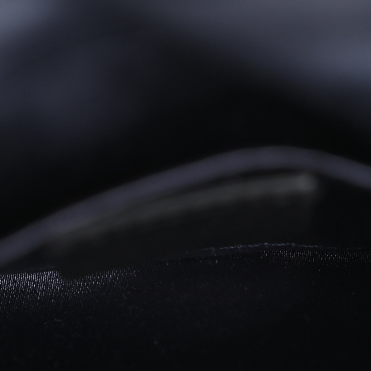 Sequin Paillettes Shiny Nappa Sex and the City Nano Maxi Buckle Baguette Charm Dark Blue