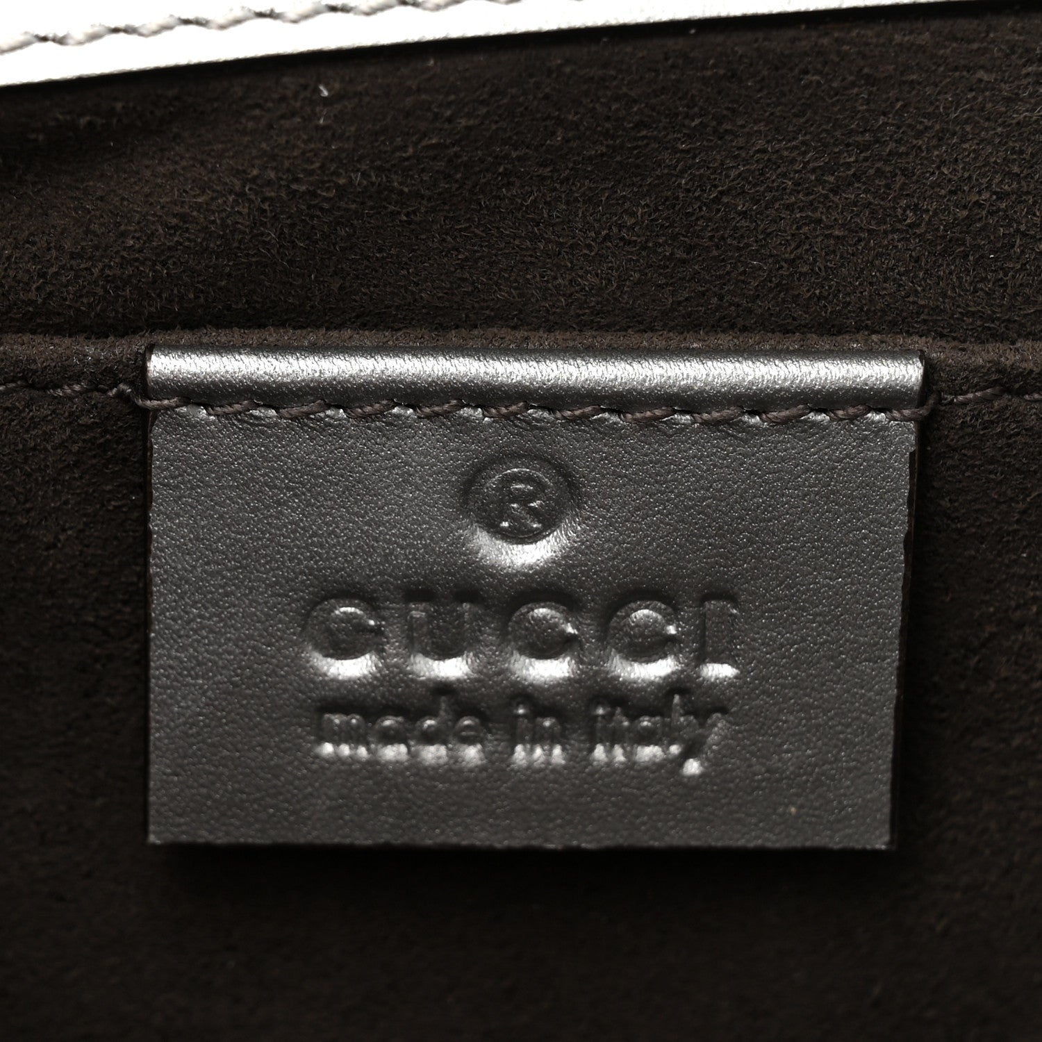 Galassia Small Padlock Shoulder Bag Argento