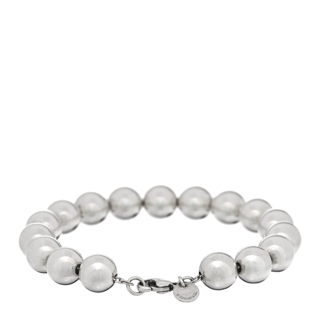 Sterling Silver 10mm Hardwear Ball Bracelet