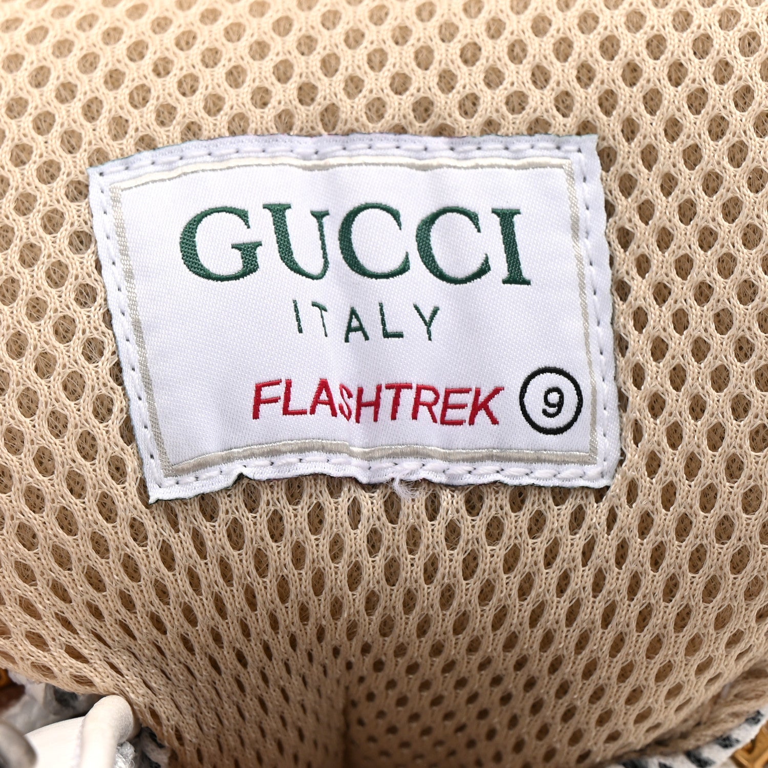 X SEGA Mesh Calfskin Suede Removable Crystals Mens Flashtrek Sneakers 9 Great White