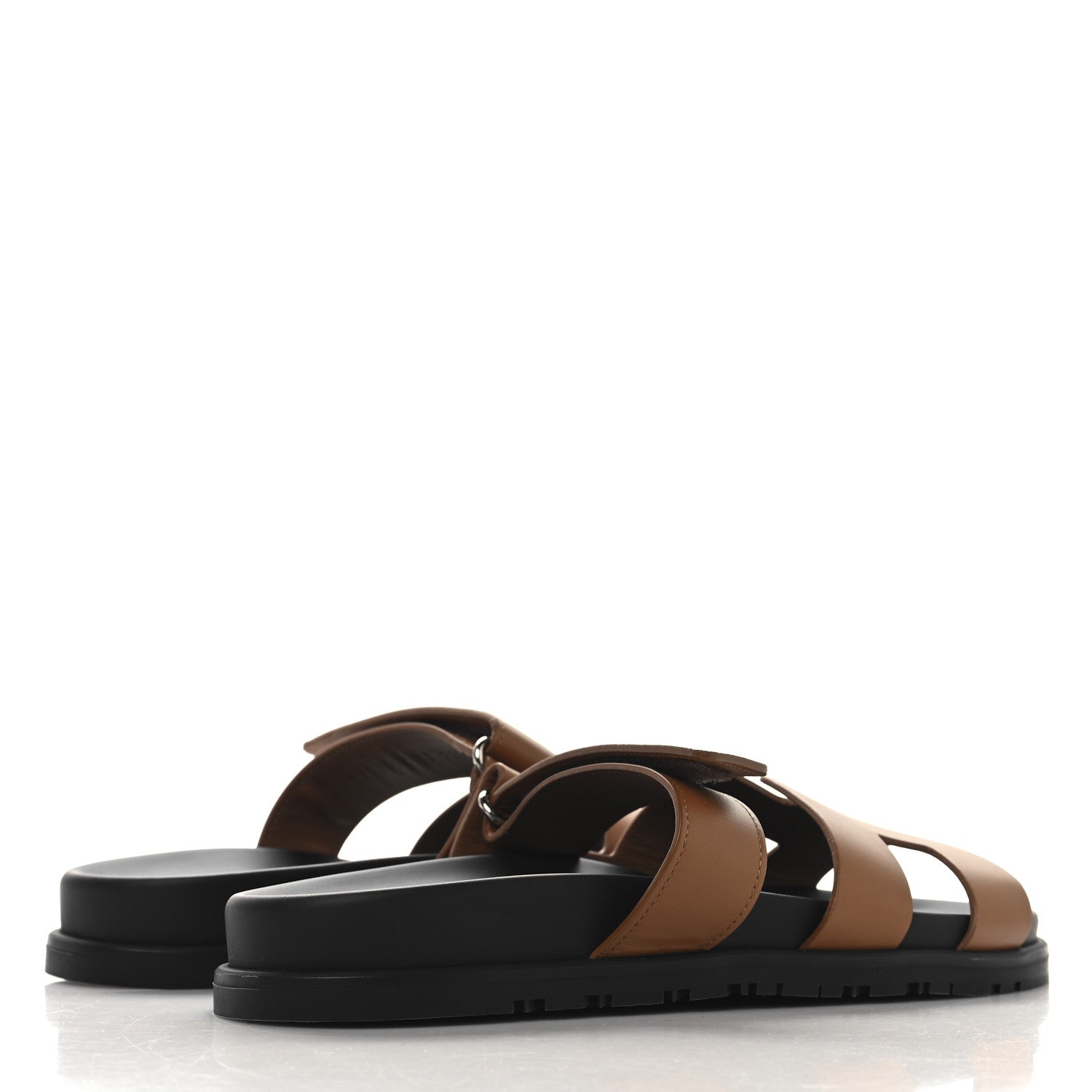 Calfskin Womens Chypre Sandals 39 Naturel