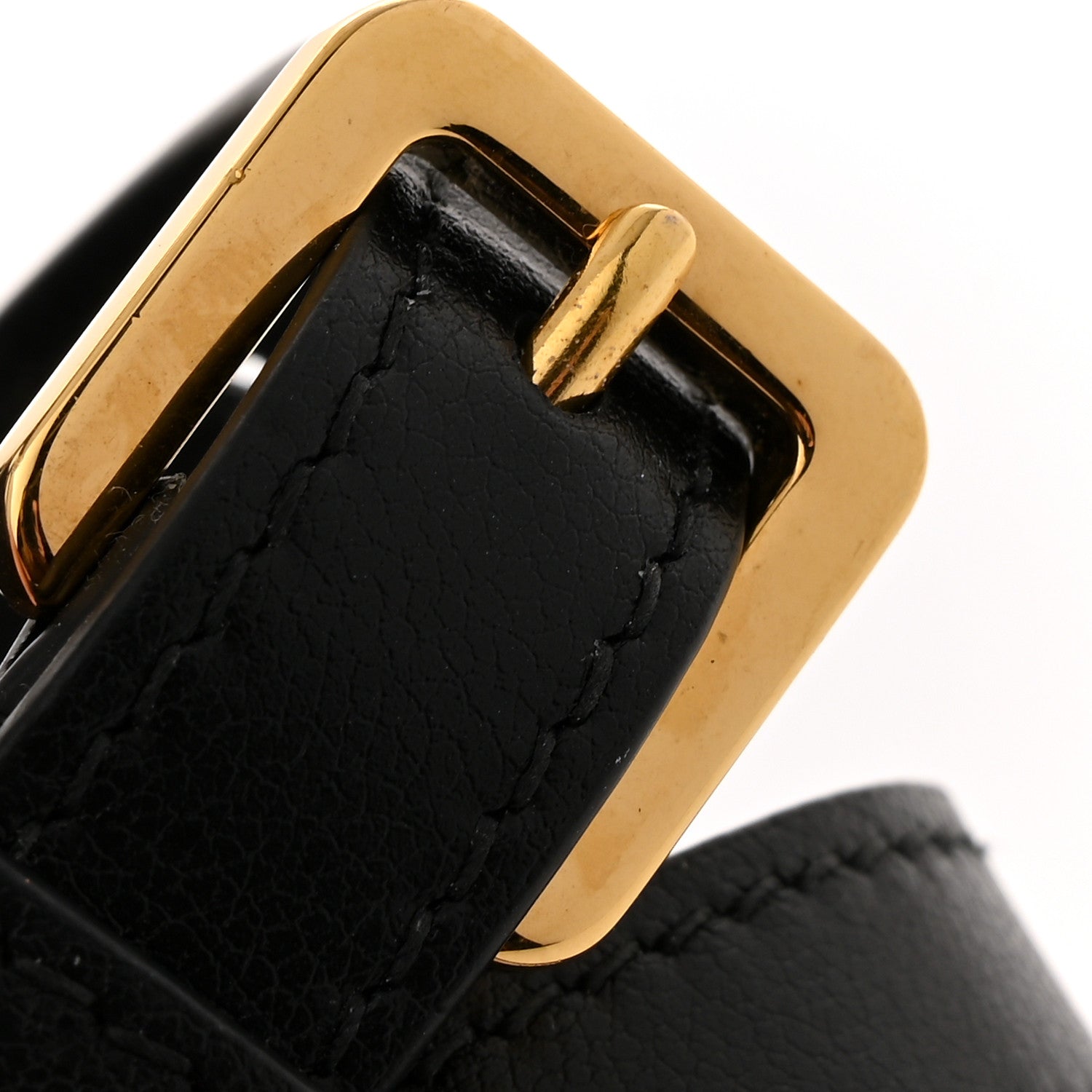 Calfskin Macrocannage Nano Groove 17 Bag Black