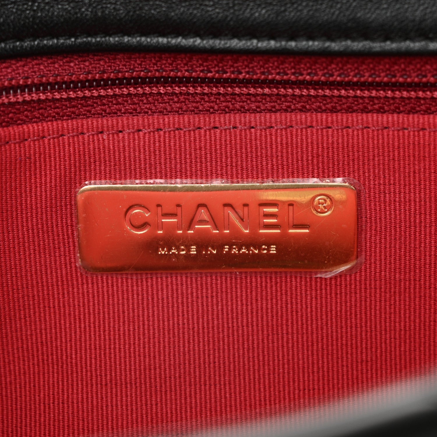 Lambskin Quilted Medium Chanel 19 Flap Black