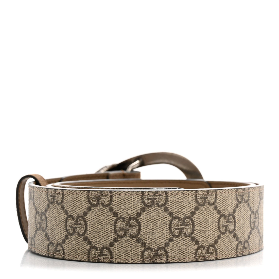 GG Supreme Monogram Suede Dionysus 40mm Belt 90 36 Beige Taupe