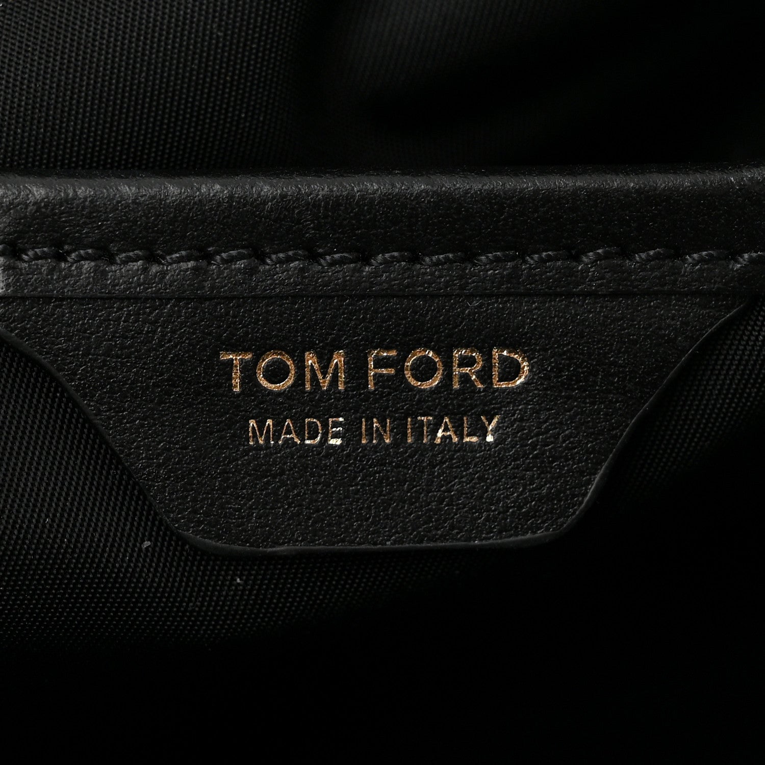 Nylon Logo Messenger Bag Black