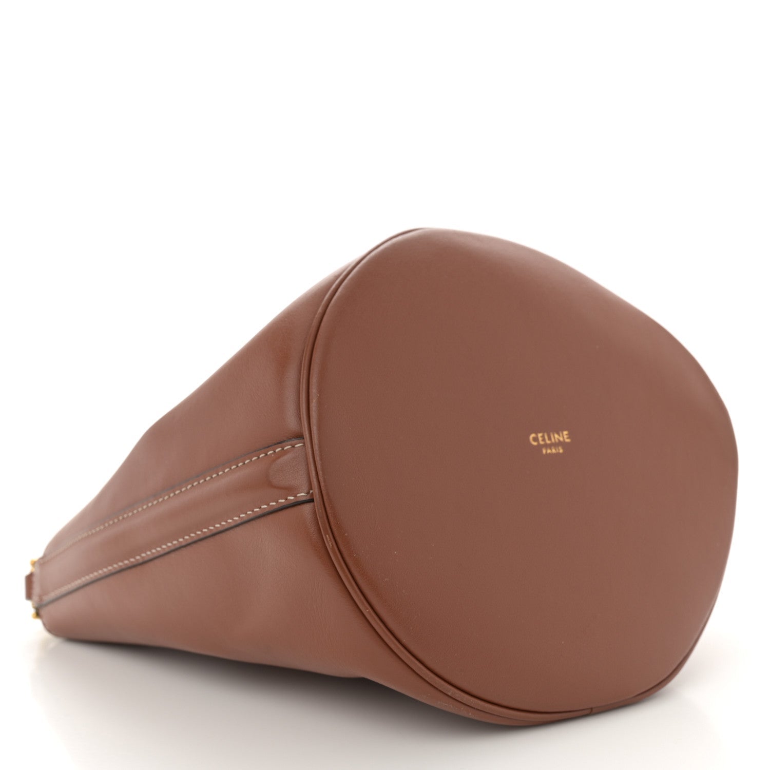 Smooth Calfskin Bucket 16 Bag Tan