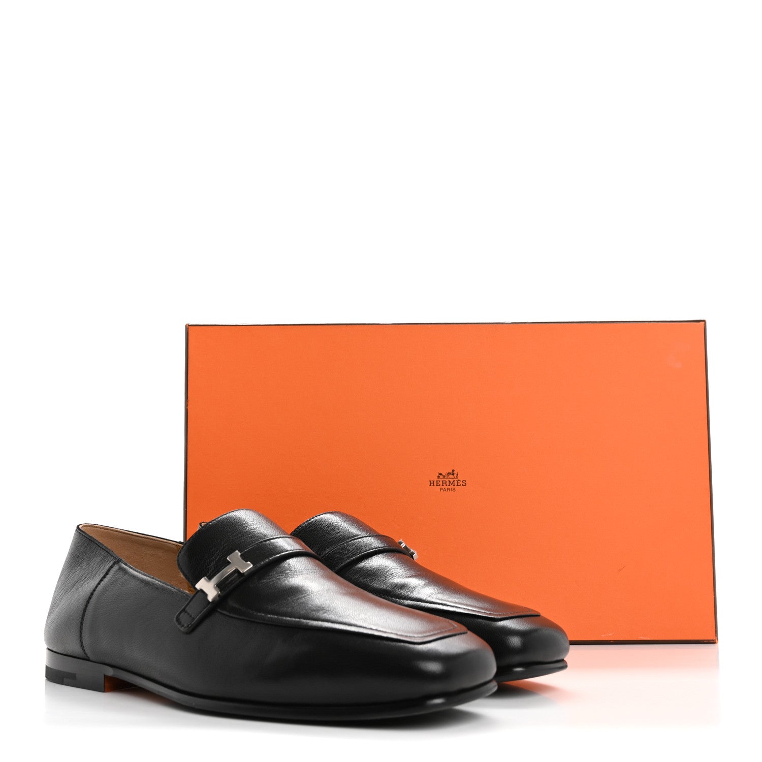 Goatskin Mens Giovanni Loafer 41 Black