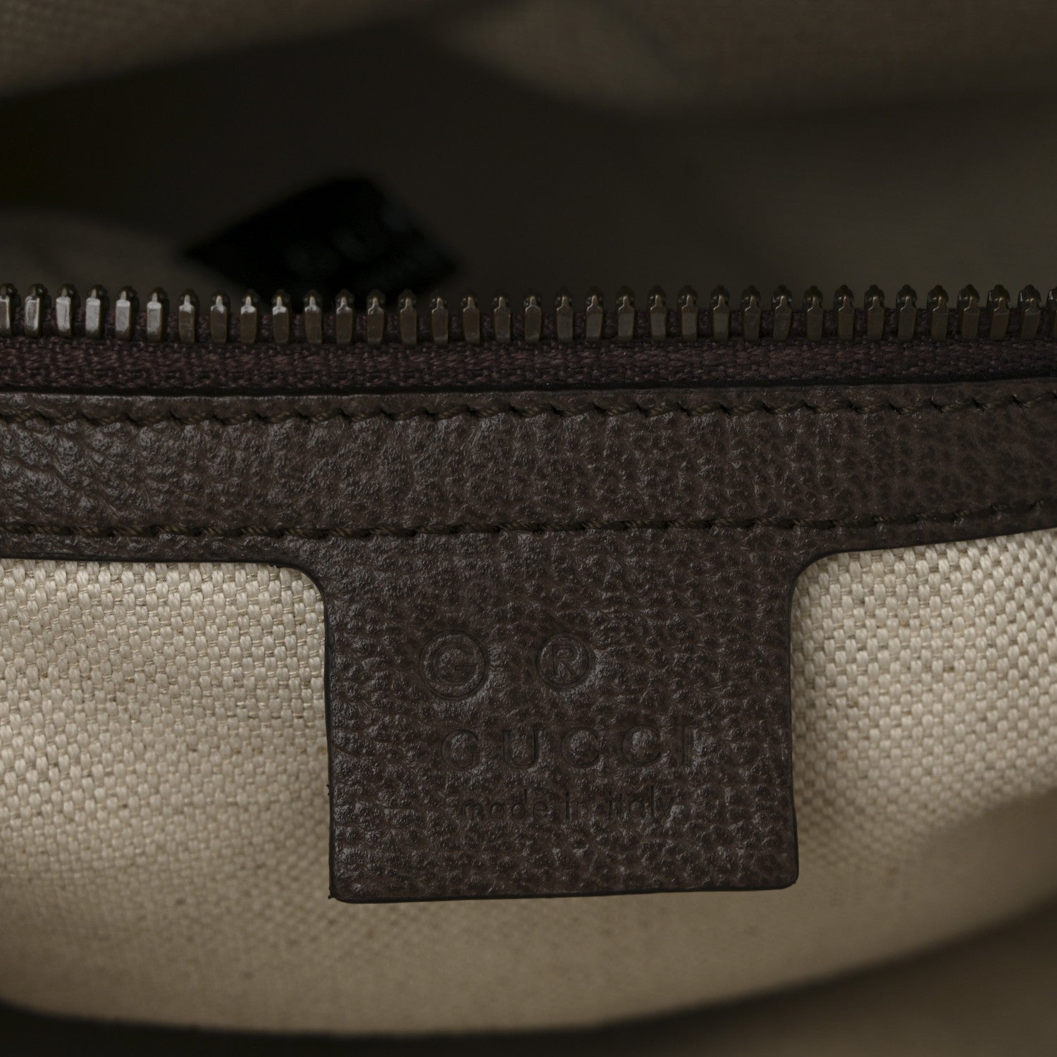 GG Supreme Monogram Web Medium Ophidia Messenger Bag Brown