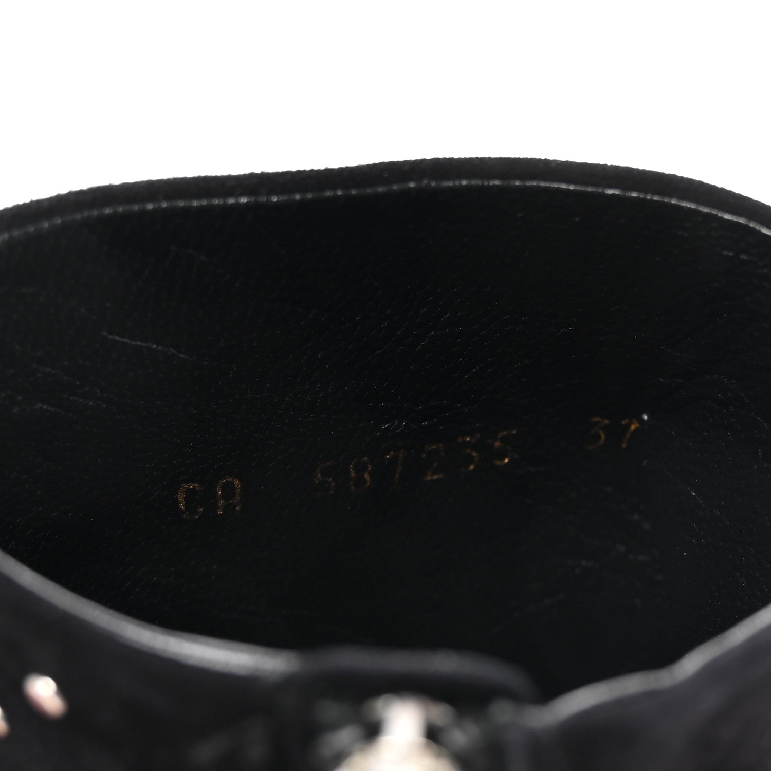 Suede Studded Kiki 85 Zip Boot 37 Black