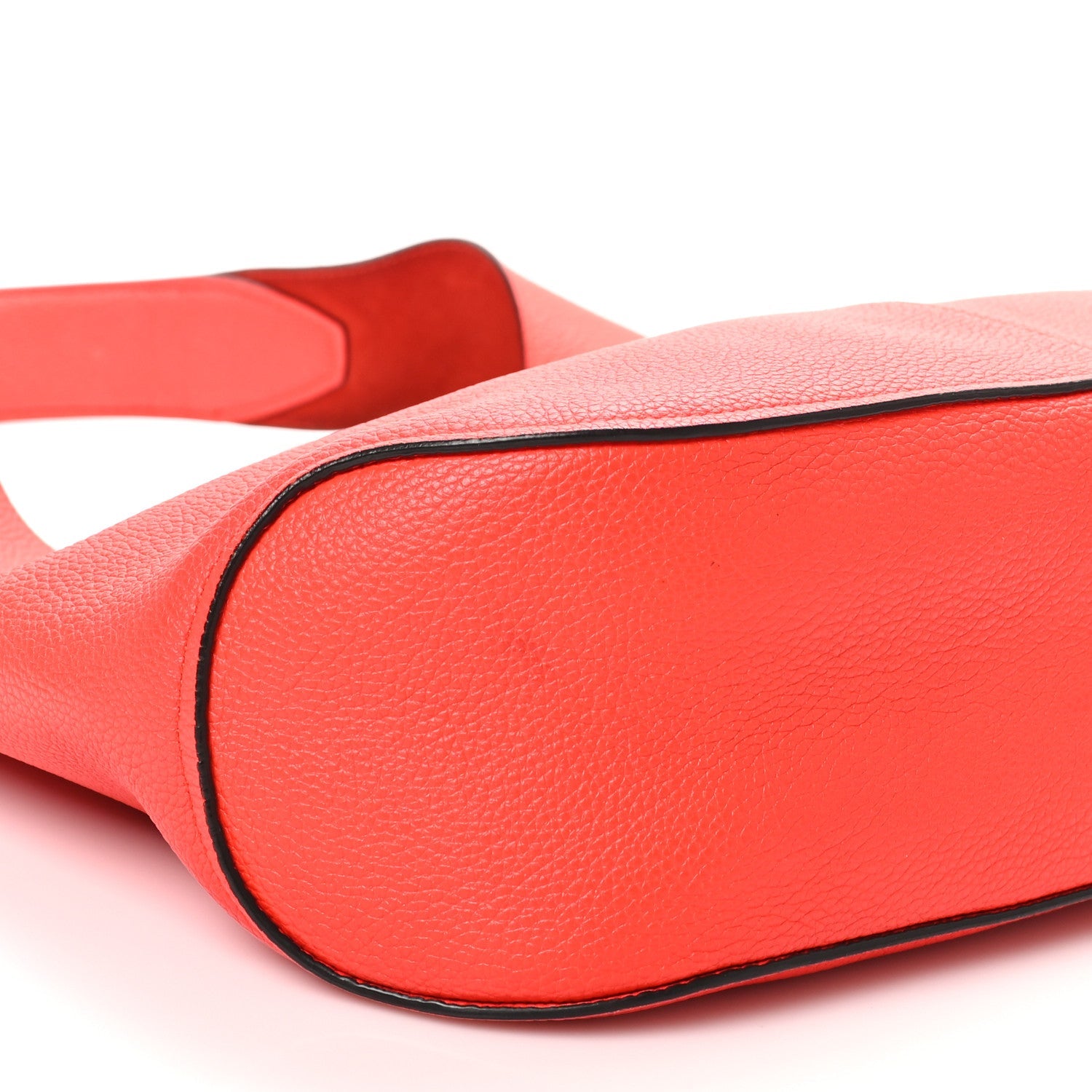 Calfskin Gancini Margot Hobot Candy Apple Red