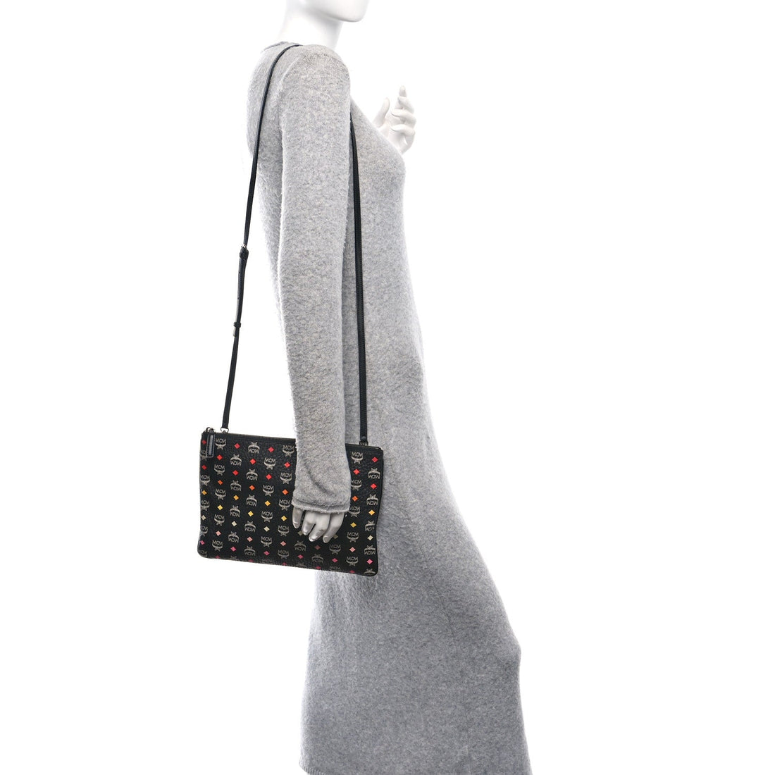 Skyoptic Visetos Crossbody Pouch Spectrum Diamond Black