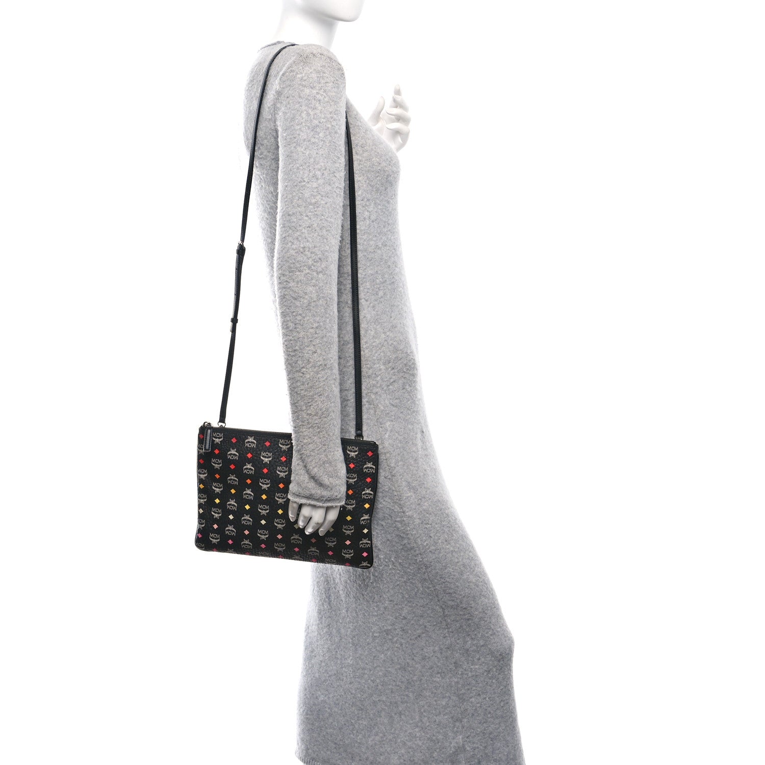 Skyoptic Visetos Crossbody Pouch Spectrum Diamond Black