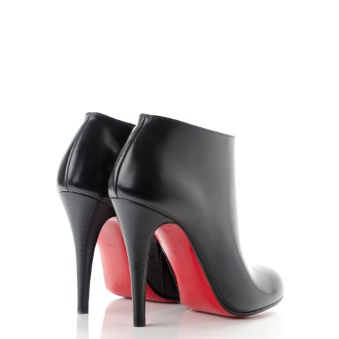 CL Belle Ankle Boots 100mm Calf Leather Black