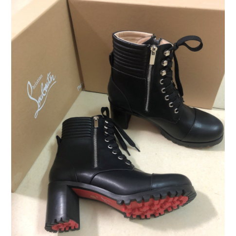 CL En Hiver Ankle Boots 70mm Calfskin Black