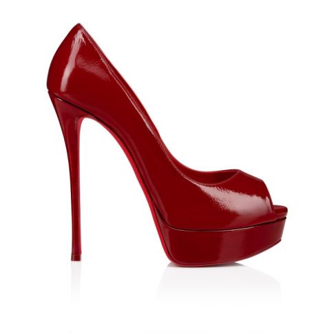 CL Fetish Peep 150 Mm Pumps Vog Patent Leather Loubi