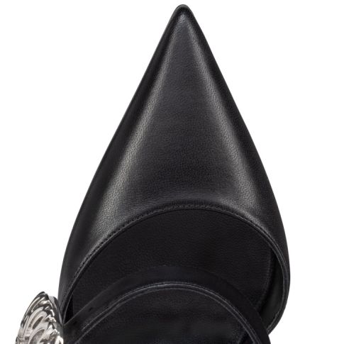 CL Giddylina 100 Mm Strappy Pumps Nappa Leather Black