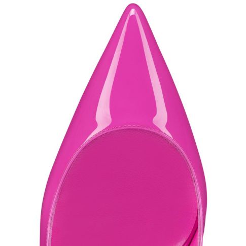 CL Hot Chick Sling 70 Mm Pumps Patent Leather Bolerose Pink
