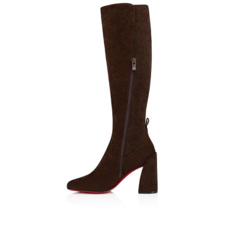 CL Jane Botta 85 Mm Boots Veau Velours Cosme