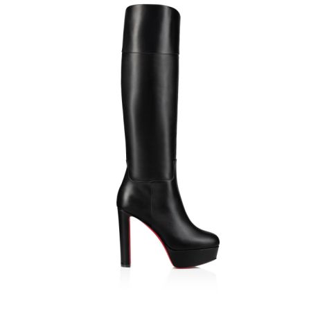 CL Loo Botta Alta 130 Mm Boots Calf Leather Black
