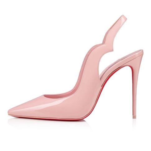 CL Pumps Hot Chick 100 mm Rosy/lin Rosy Patent leather
